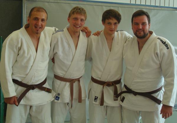 4 neue Dan-Träger in der Judoabteilung                                                              